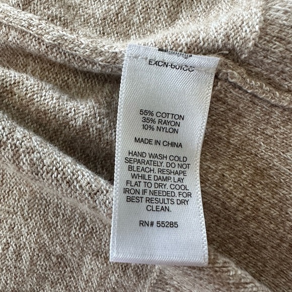 ❤️ Express Women's Tan Sweater Cardigan Medium NWOY - Picture 6 of 6